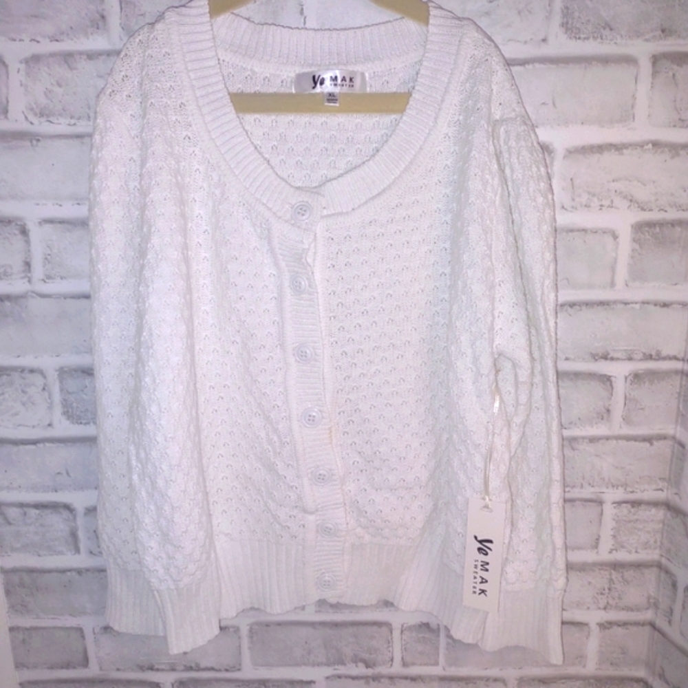 White Cardigan 12